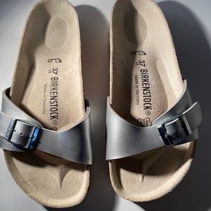 Birkenstock Madrid Regular Fit Silver